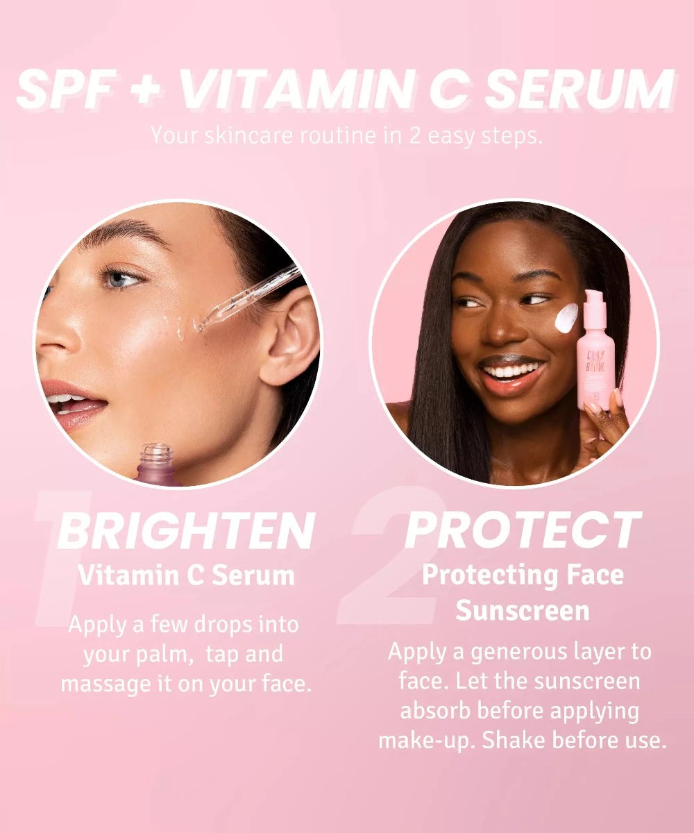 SPF30 Day Cream + Vitamin C Serum