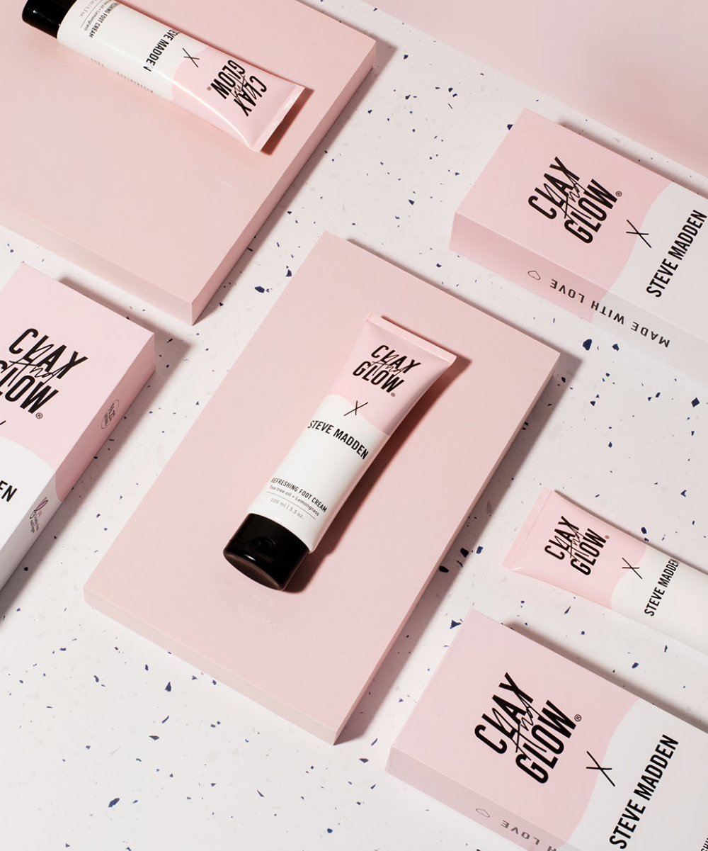 Refreshing Foot Cream | Steve Madden x Clay And Glow